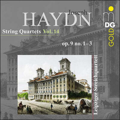 Leipzig String Quartet 하이든: 현악 사중주 14집 (Haydn: String Quartets Vol. 14 - op.9 no. 1, 2 , 3)