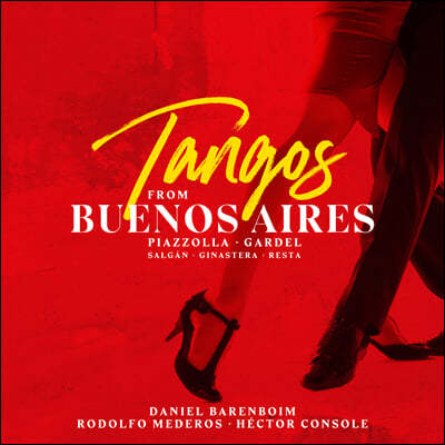 Daniel Barenboim 다니엘 바렌보임 탱고 모음집 (Tangos From Buenos Aires) [LP]