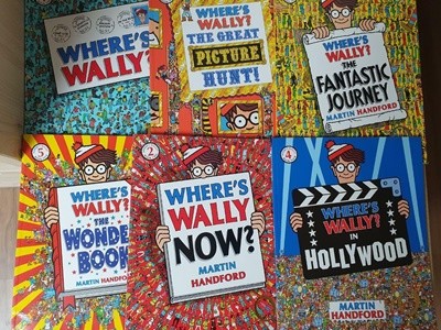 Where‘s Wally? #1~#6 (6권) / 워크북5권