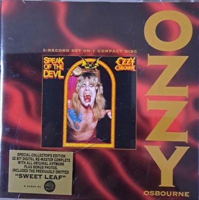 오지 오스본 (Ozzy Osbourne)/Speak Of The Devil (Remastered)