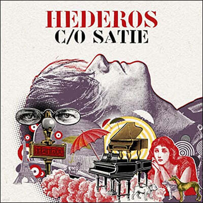 Martin hederos — Martin hederos 재즈로 연주하는 에릭 사티 모음집 (Hederos C/O Satie) 앨범 커버
