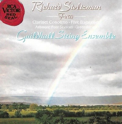 Finzi , Stoltzman : Four Seasons - Clarinet Concerto (클라리넷 협주곡) - 길드홀 현악 앙상블 (Guildhall String Ensemble) (유럽발매)