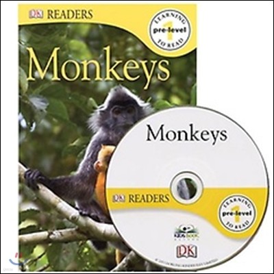 DK Readers pre-level 1 : Monkeys