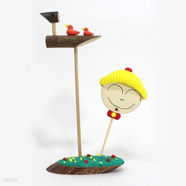 스쿨문구 행운기원 솟대 diy 만들기
