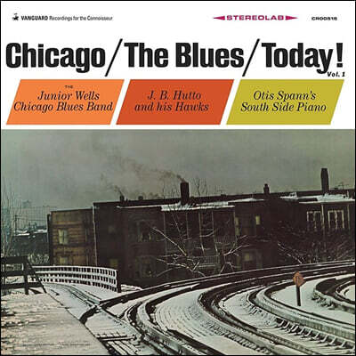Various Artists — Vanguard 레코드의 시카고 블루스 뮤지션 편집 앨범 (Chicago/The Blues/Today! Vol. 1) 앨범 커버