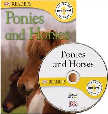 DK Readers pre-level 1 : Ponies and Horses 