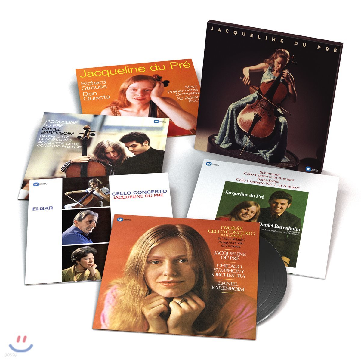 Jacqueline Du Pre 재클린 뒤 프레 5개의 협주곡 명반 [5LP]