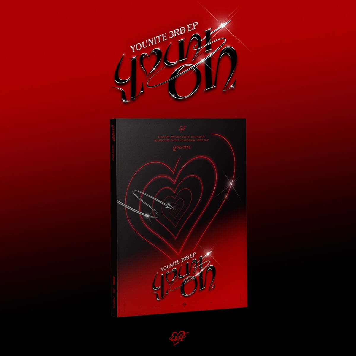 YOUNITE (유나이트) - 미니앨범 3집 : YOUNI-ON [PHOTO BOOK ver.] [BLACK ON ver.]