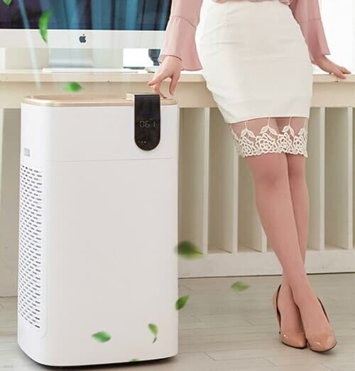 프로 괴물급 대형평수 공기청정기 적외선먼지센서 골드닥터