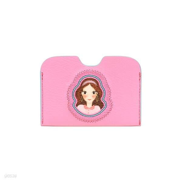 [육심원] 포인트카드지갑 핑크루나