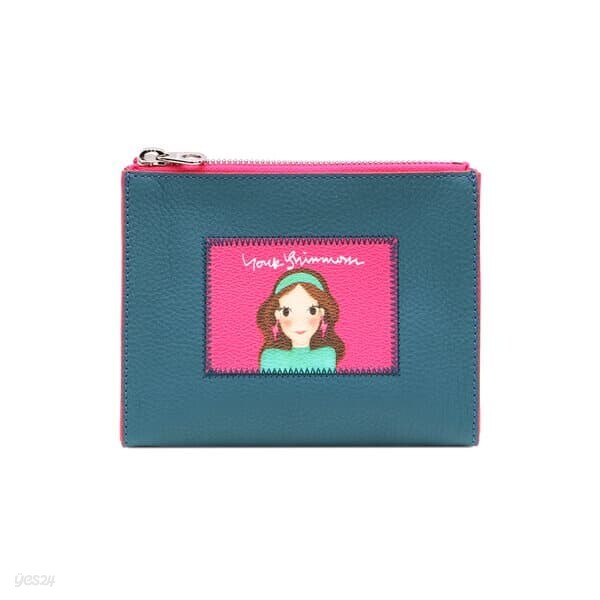 [육심원] 포인트파우치 틸블루루나