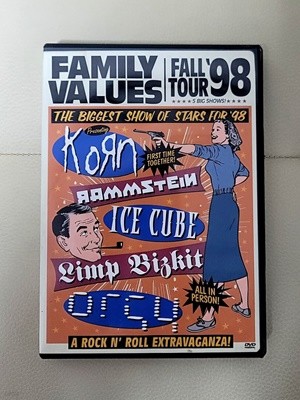 (DVD) FAMILY VALUES FALL TOUR '98 (패밀리 밸류 투어)