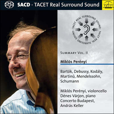 Miklos Perenyi 슈만: 첼로 협주곡 / 멘델스존: 협주적 변주곡 (Summary Vol. II)