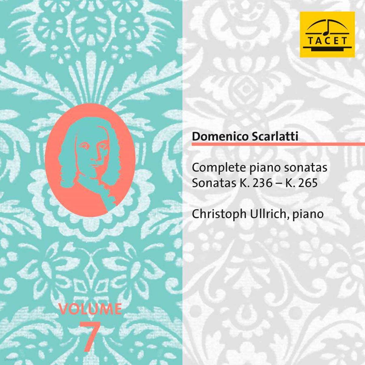 Christoph Ullrich 스카를라티: 건반 소나타 7집 (D.Scarlatti: Complete Piano Sonatas K. 236 - K.265, Vol. 7) 