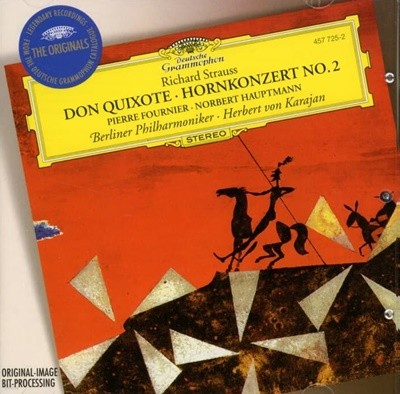 슈트라우스 (Richard Strauss) : Don Quixote, Hornkonzert No.2 - 카라얀 (Herbert Von Karajan)(독일발매)