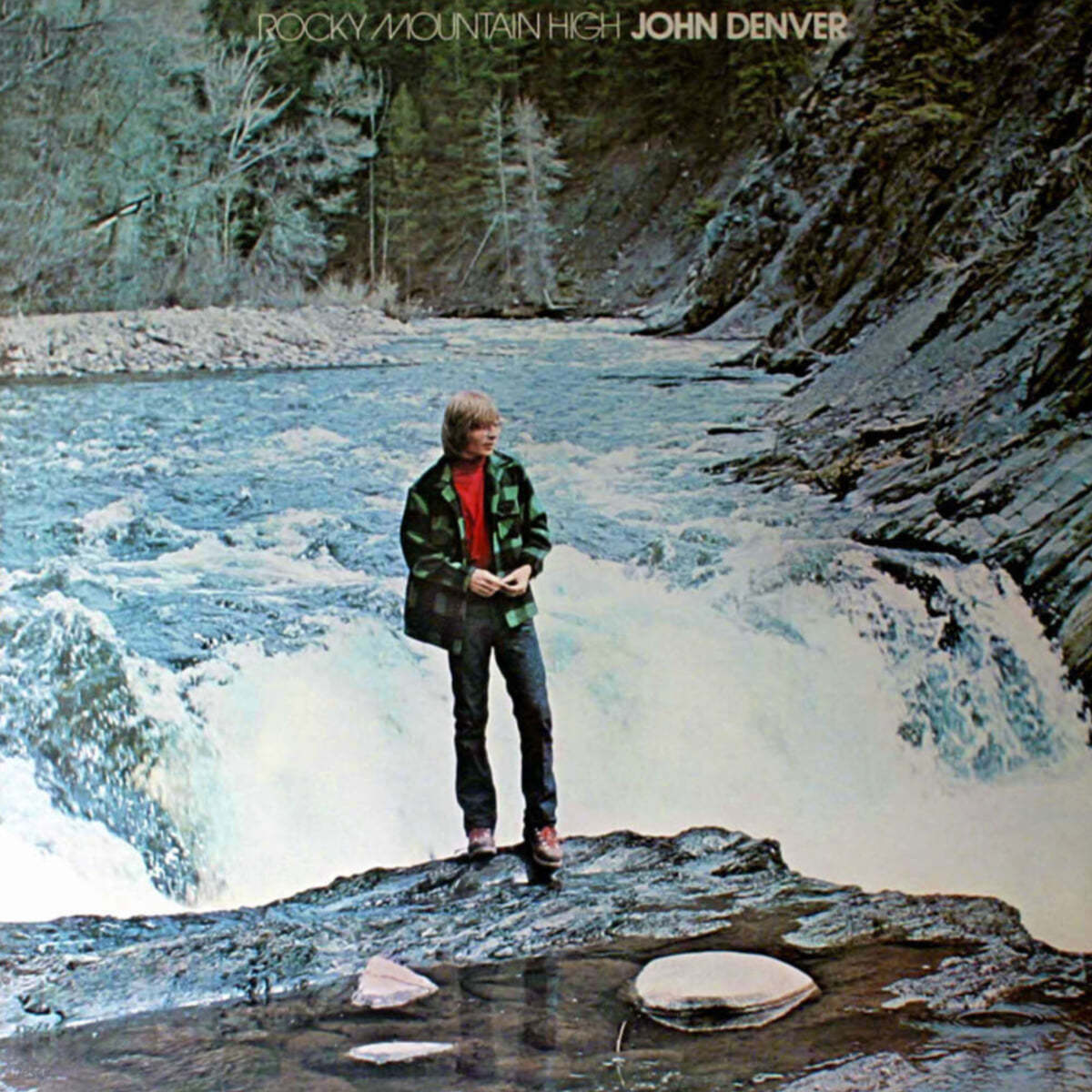 John Denver (존 덴버) - Rocky Mountain High [투명 블루 컬러 LP]