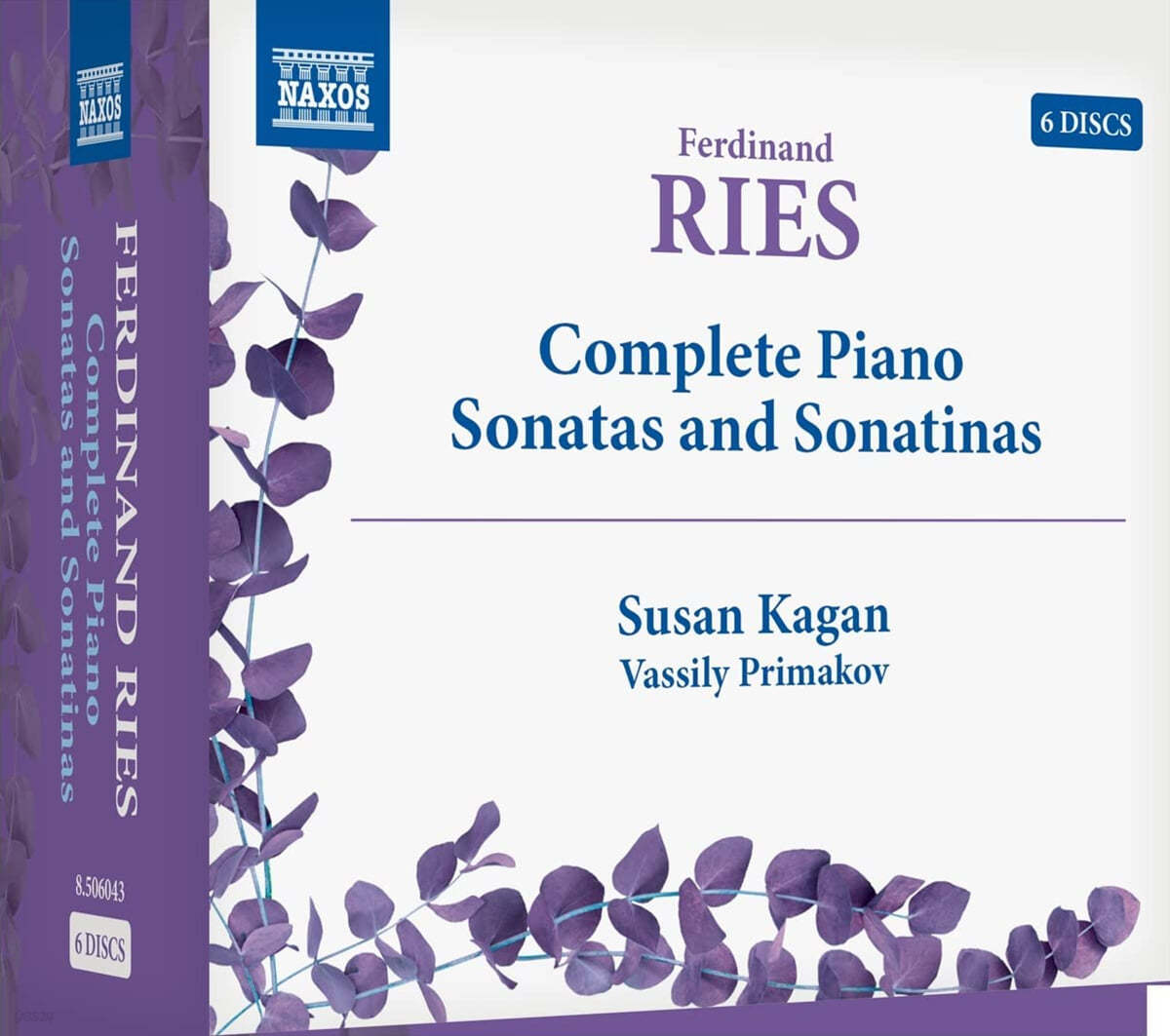 Susan Kagan 리스: 피아노 소나타와 소나티나 전집 (Ries: Complete Piano Sonatas and Sonatinas) 