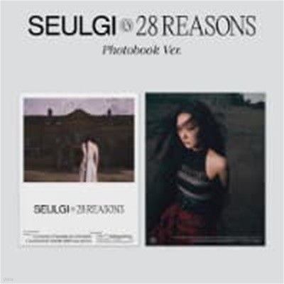 [미개봉] 슬기 (Red Velvet) / 미니 1집 28 Reasons (Photo Book Ver)