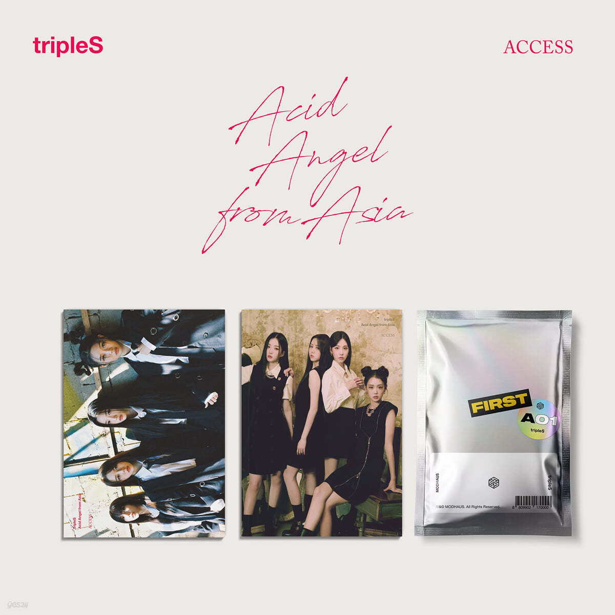 tripleS (트리플에스) - Acid Angel from Asia <ACCESS> [A + B + 1st ATOM01 OBJEKT SET]