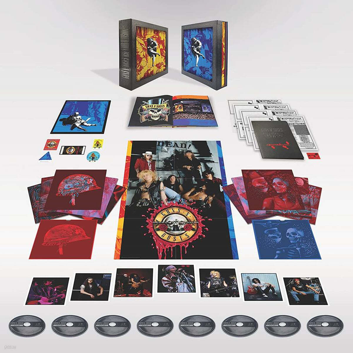 Guns N&#39; Roses (건즈 앤 로지스) - Use Your Illusion [Super Deluxe] [7CD+1 Blu-ray]