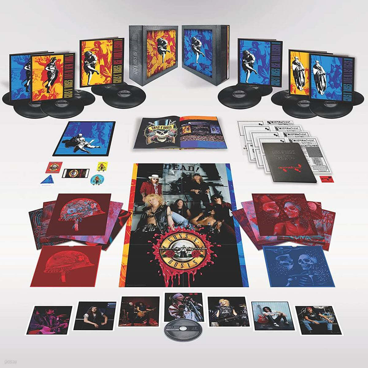 Guns N' Roses (건즈 앤 로지스) - Use Your Illusion [Super Deluxe] [12LP+1 Blu-ray]