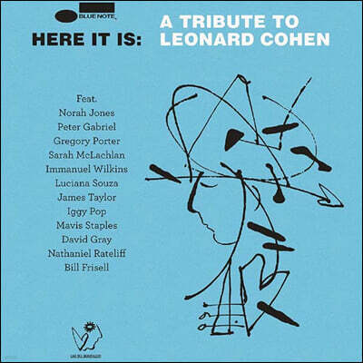 Various Artists — 레너드 코헨 추모 앨범 (Here It Is: A Tribute to Leonard Cohen) 앨범 커버