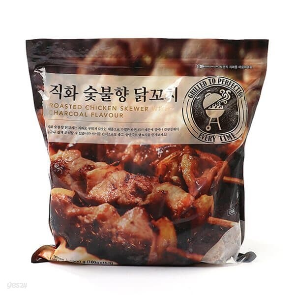 라쿠치나 직화 숯불향 닭꼬치 100g x 15개