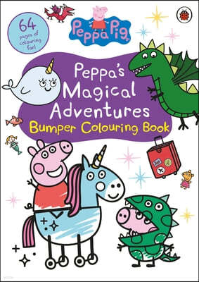 The Peppas Magical Adventures Bumper Colouring Book