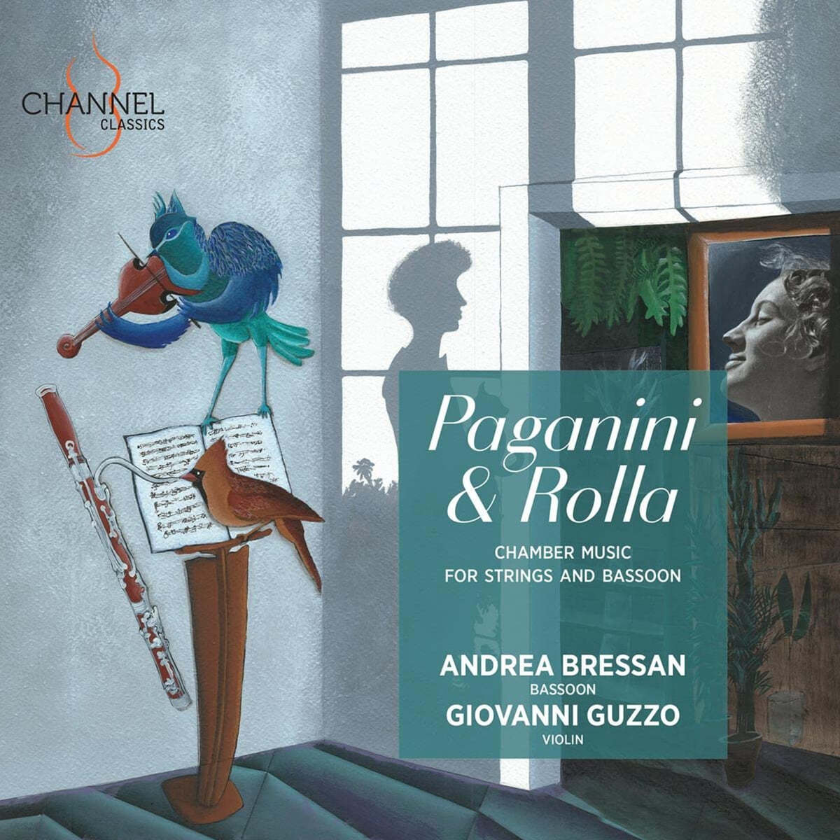 Andrea Bressan / Giovanni Guzzo 파가니니 / 롤라: 현과 바순을 위한 실내악 작품집 (Paganini / Rolla: Chamber Music For Strings and Bassoon)