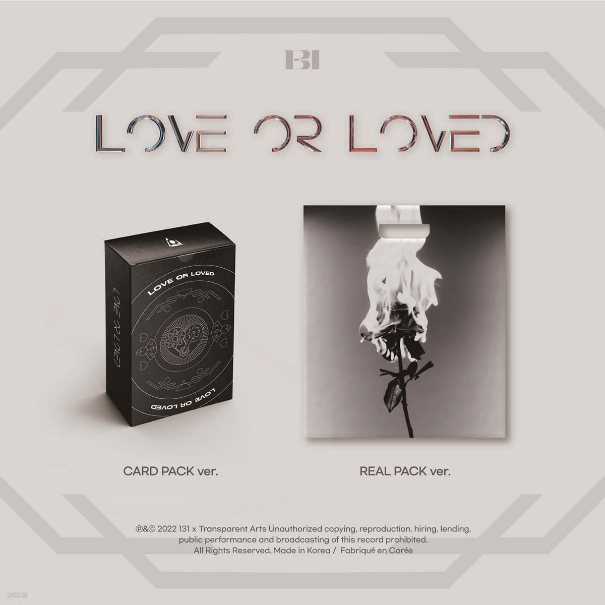 비아이 (B.I) - Love or Loved Part.1 [SET]