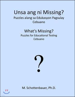 What's Missing? Puzzles for Educational Testing: Cebuano