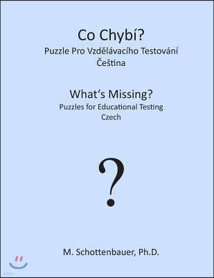 What's Missing? Puzzles for Educational Testing: Czech