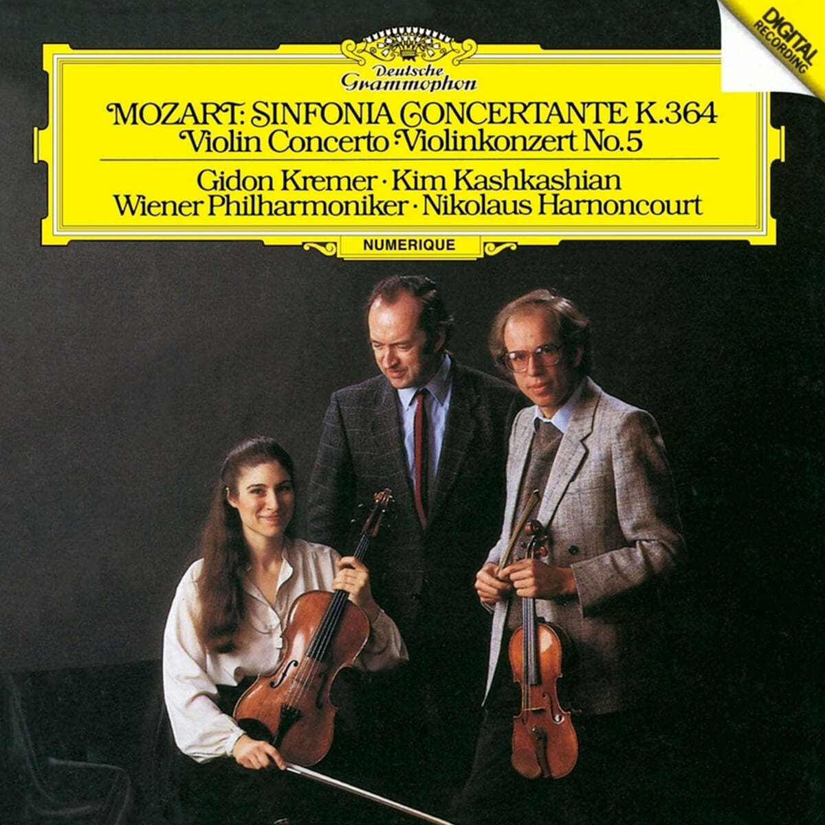 Gindon Kremer 모차르트: 바이올린 협주곡 5번, 신포니아 콘체르탄테 - 기돈 크레머