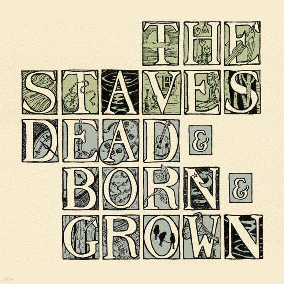 The Staves (더 스테이브스) - 1집 Dead &amp; Born &amp; Grown (10th Anniversary) [리사이클 컬러 LP] 