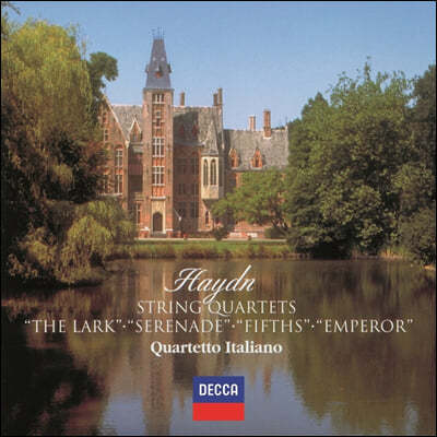 Quartetto Italiano 하이든: 현악 사중주 17, 67, 76, 77번 (Haydn: String Quartets `’The Lark`, `serenade`, `Fifths`, `Emperor`)