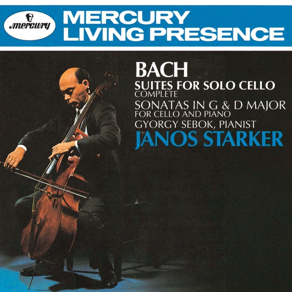 Janos Starker 바흐: 무반주 첼로 모음곡 - 야노스 슈타커 (Bach: Suites For Solo Cello Complete)