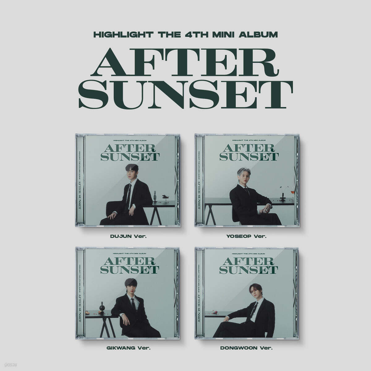하이라이트 (Highlight)  - 미니앨범 4집 : AFTER SUNSET (JEWEL VER.) [SET]