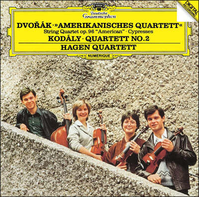 Hagen Quartett 庸:   `Ƹ޸ĭ` / ڴ:  2 (Dvorak: String Quartet Op.38 "American" / Kodaly: String Quartet No.2)