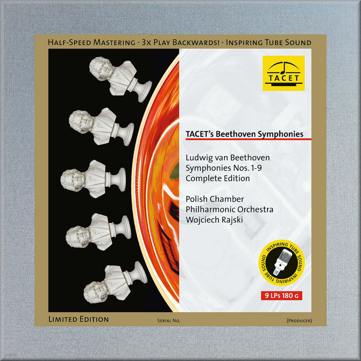Wojciech Rajski 베토벤: 교향곡 전집 (Beethoven: Symphonies Nos. 1-9) [9LP]