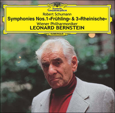 Leonard Bernstein  :  1, 3 (Schumann : Symphonies Nos.1 'Fruhling' & No.3 'Rheinische') 