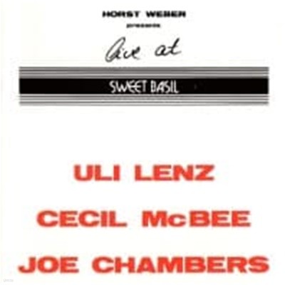 Uli Lenz, Cecil McBee, Joe Chambers / Live At Sweet Basil (수입)