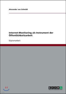 Internet-Monitoring als Instrument der ?ffentlichkeitsarbeit