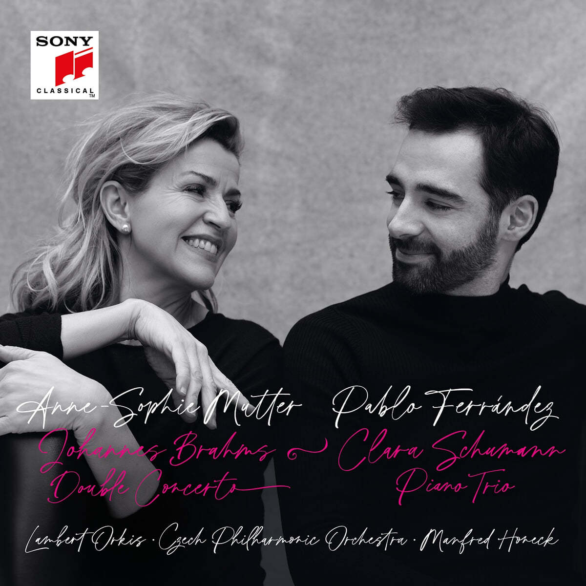 Anne Sophie Mutter / Pablo Ferrandez 브람스: 이중 협주곡 / 클라라 슈만: 피아노 트리오 (Brahms: Double Concerto / C. Schumann: Piano Trio)