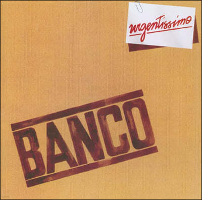 Banco del Mutuo Soccorso (방코 델 무투오 소코르소) - Urgentissimo [레드 컬러 LP]