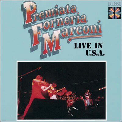Premiata Forneria Marconi (프레미아따 포르네리아 마르꼬니) -  Live in U.S.A. [블루 컬러 LP]