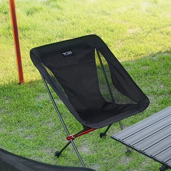 카데코 블랙스미스 경량체어숏타입 캠핑의자 휴대용