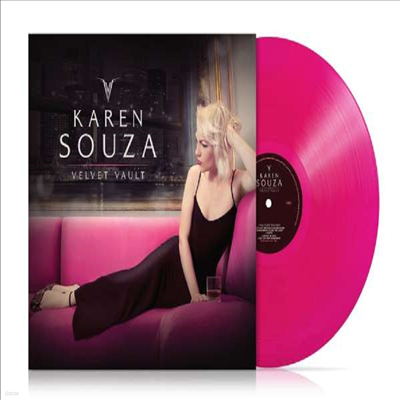 Karen Souza - Velvet Vault (Ltd)(Crystal Fuchsia Vinyl)(LP)