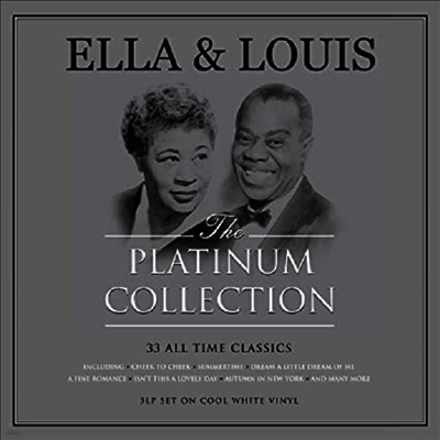 Ella Fitzgerald & Louis Armstrong — Platinum Collection (Gatefold) 앨범 커버