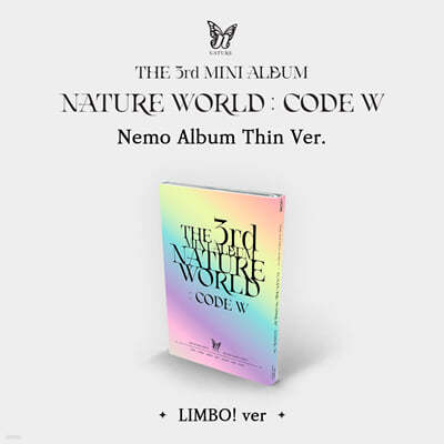 네이처 (NATURE) - 미니앨범 3집 : NATURE WORLD : CODE W [Nemo Album Thin ver.] [LIMBO ver.]