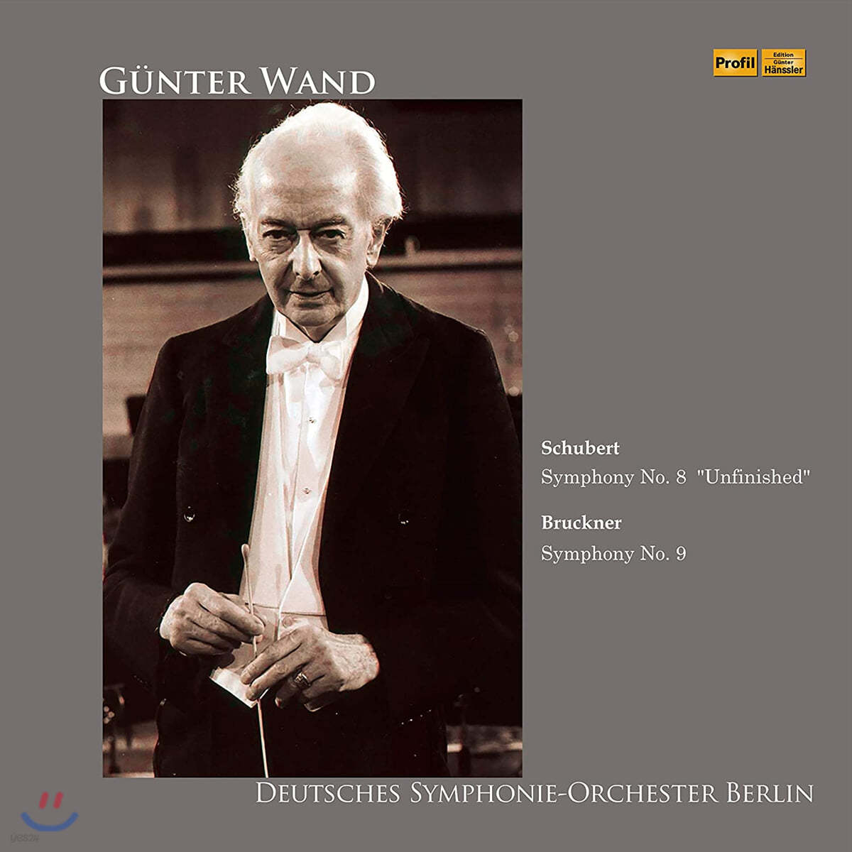 Gunter Wand 슈베르트: 교향곡 8번 / 브루크너: 교향곡 9번 (Schubert: Symphony D759 / Bruckner: Symphony WAB109) [2LP]